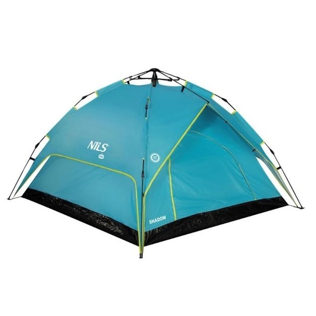 NILS CAMP Shadow Tent paplūdimio palapinė – mėlyna