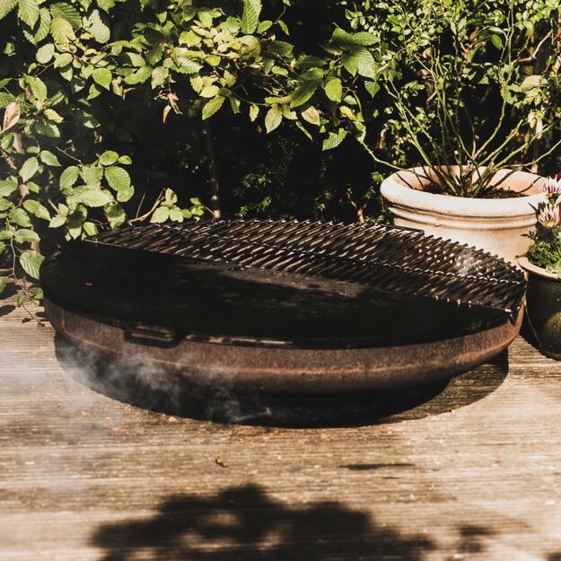 Bonfeu BonGrill pusapvalės plieninės grotelės Ø 120 VGRH6.1200