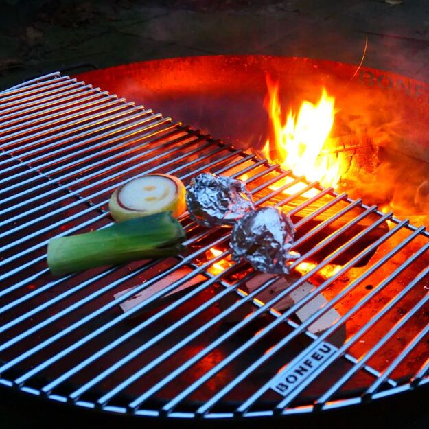 Bonfeu BonGrill pusapvalės plieninės grotelės Ø 120 VGRH6.1200