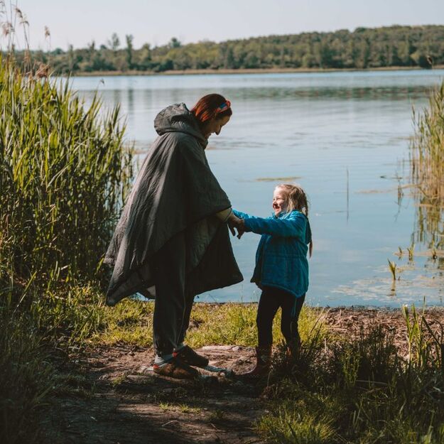 Offlander šildomas camping pončas 4