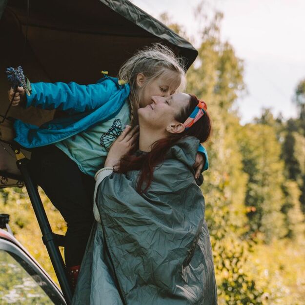 Offlander šildomas camping pončas 3