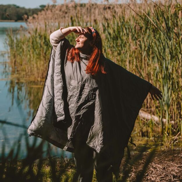 Offlander šildomas camping pončas 6