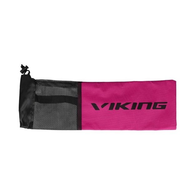 Viking Kettera Pro Lady trekingo lazdos, juodos ir rožinės