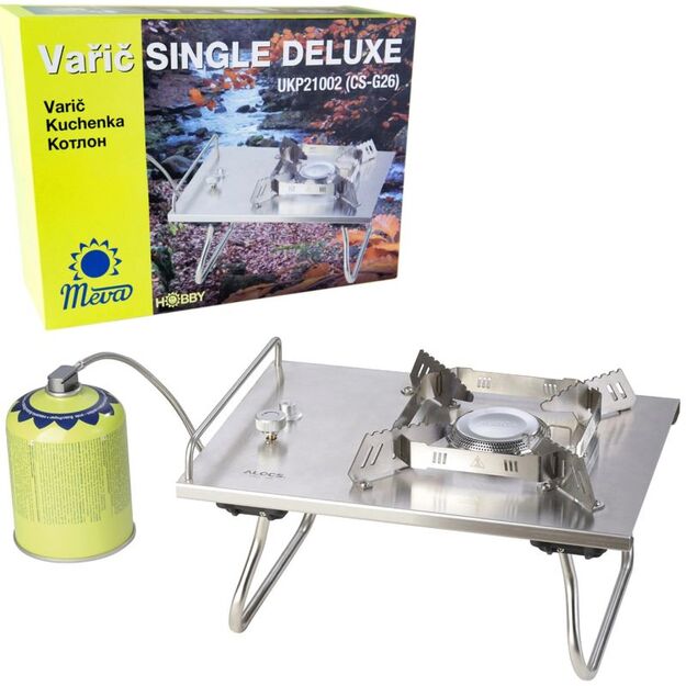 MEVA SINGLE DELUXE 5 kW dujinė turistinė viryklė