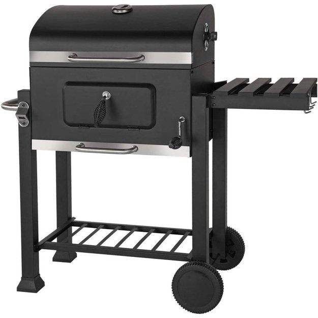 MASTER GRILL MG926 stačiakampis anglinis grilis su dangčiu