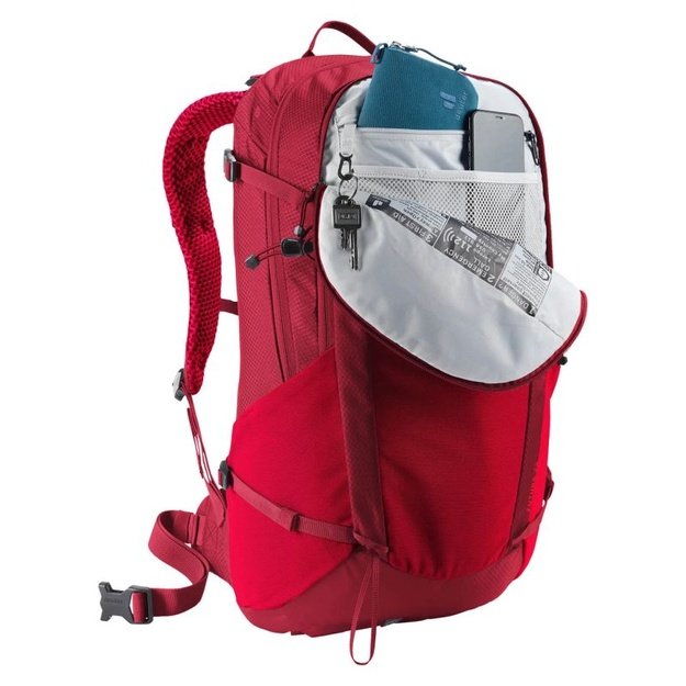 Deuter Futura 23 turistinė kuprinė, 23 l, vyšninė