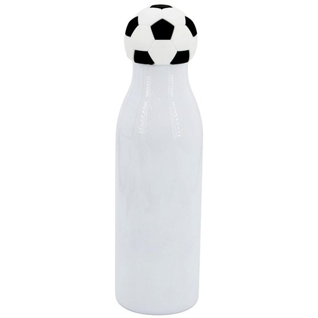 Stamina termo gertuvė su futbolo kamuolio kamšteliu, 550 ml, balta
