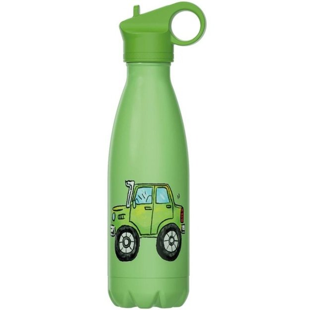 Maestro vaikiška termo gertuvė su šiaudeliu, 400 ml