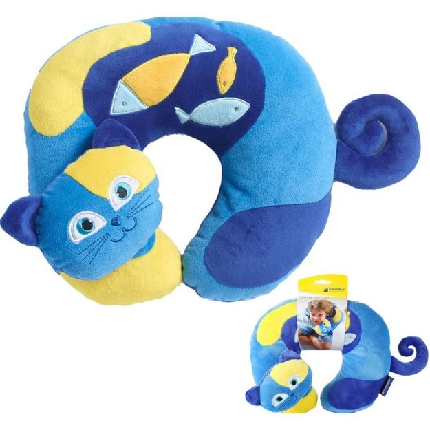 Travel Blue vaikiška kelioninė pagalvė Katinas Sleepy