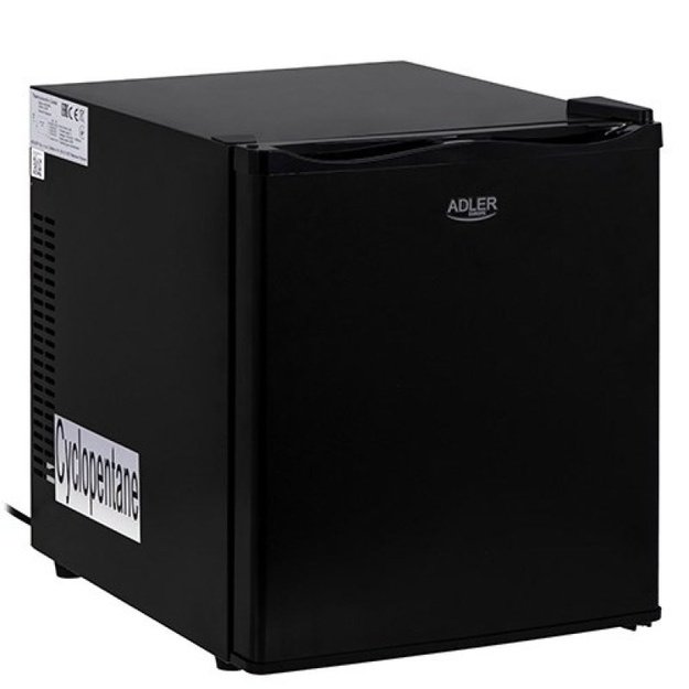 Adler termoelektrinis gėrimų šaldytuvas, 28 l, juodas