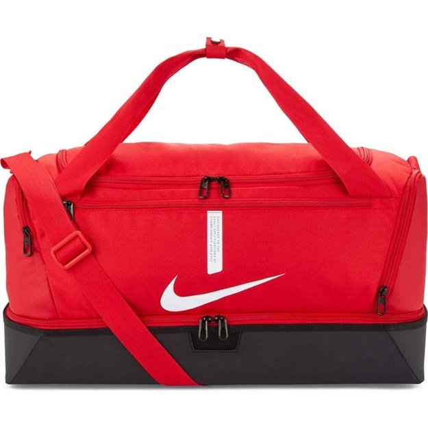 Nike Academy Team Hardcase M sportinis krepšys, 37 l, raudonas