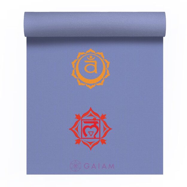 GAIAM Chakra 4 MM 55321 jogos kilimėlis