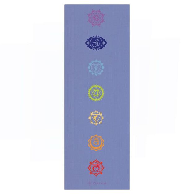 GAIAM Chakra 4 MM 55321 jogos kilimėlis 1