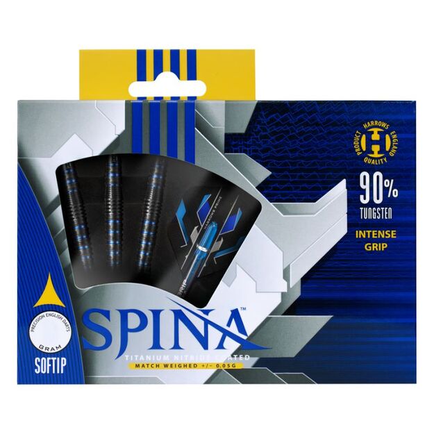 Harrows Spina Black 90% Softip – volframo smiginiai 14