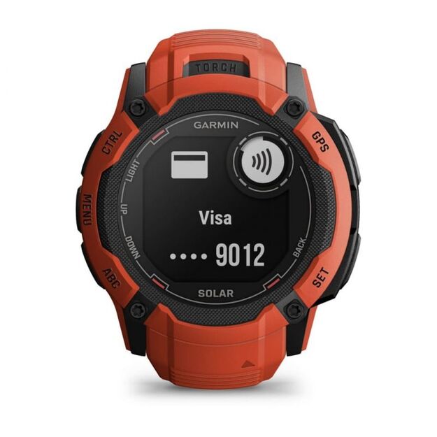Garmin Instinct 2X Solar Red  GPS multisporto laikrodis 3