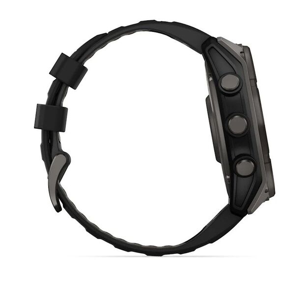Garmin Fenix 8 Solar Sapphire Titanium Carbon sportinis GPS laikrodis 2