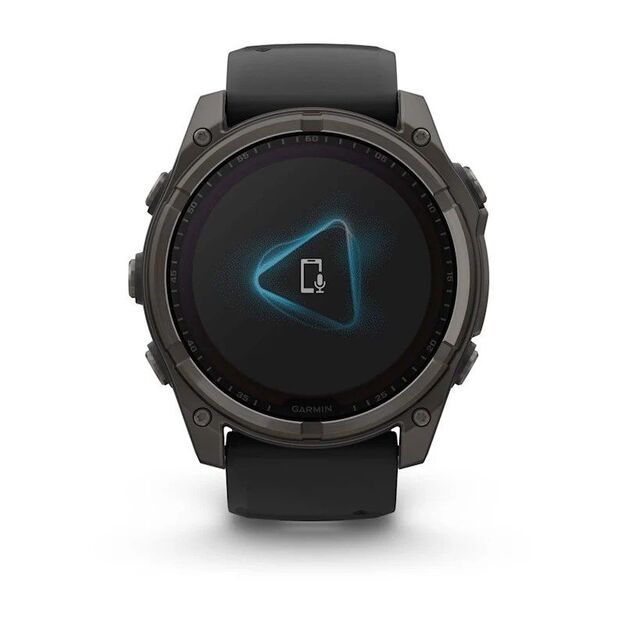 Garmin Fenix 8 Solar Sapphire Titanium Carbon sportinis GPS laikrodis 3