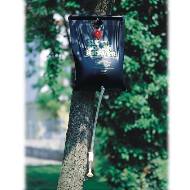 „High Peak Solar Shower 20L“ – kompaktiškas saulės dušas 1