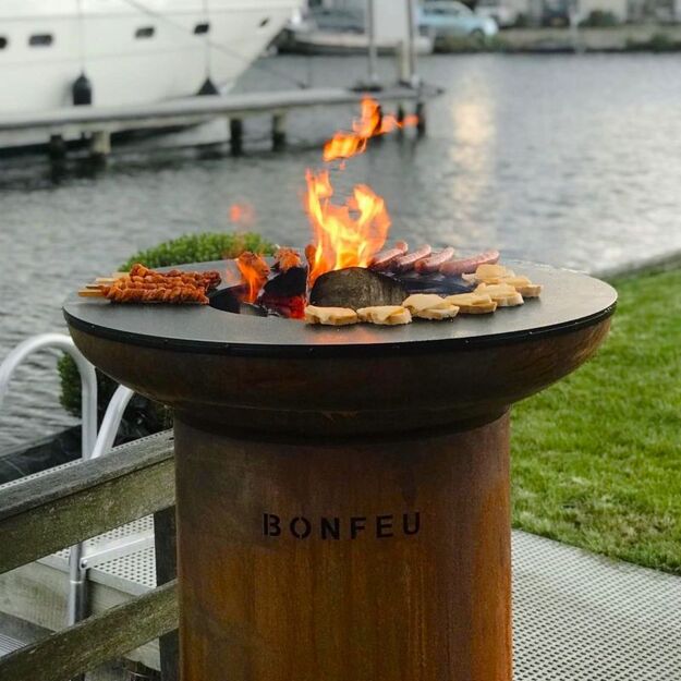 Bonfeu Bonbiza 8001R Corten plieno ugniakuras-grilis 