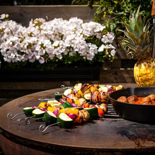 Bonfeu Bonbiza 8001R Corten plieno ugniakuras-grilis 