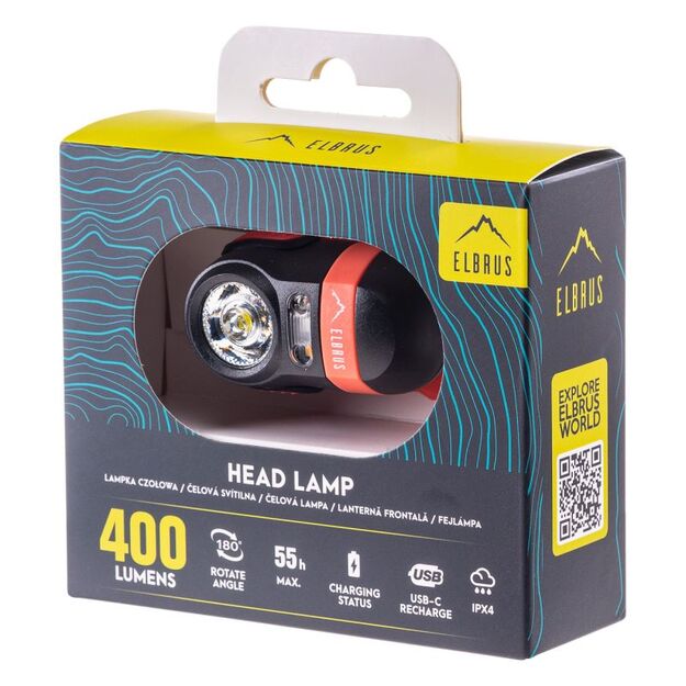 Galvos lempa Elbrus Nova Light 400 92800553561 1