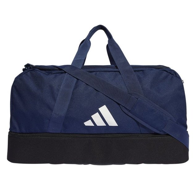 Adidas Tiro sportinis krepšys su apatiniu skyriumi, M, 40,75 l, tamsiai mėlynas