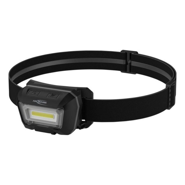 Ansmann HD280RS įkraunamas galvos žibintuvėlis, 280 lm, juodas