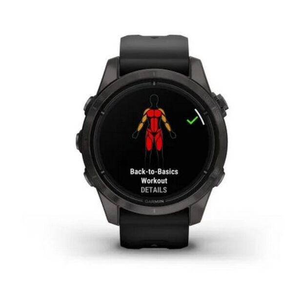 Garmin EPIX PRO Gen 2 42mm Sapphire Titanium Sportinis laikrodis