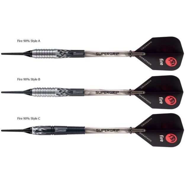 Harrows Fire 90% Softip – volframo smiginiai 1