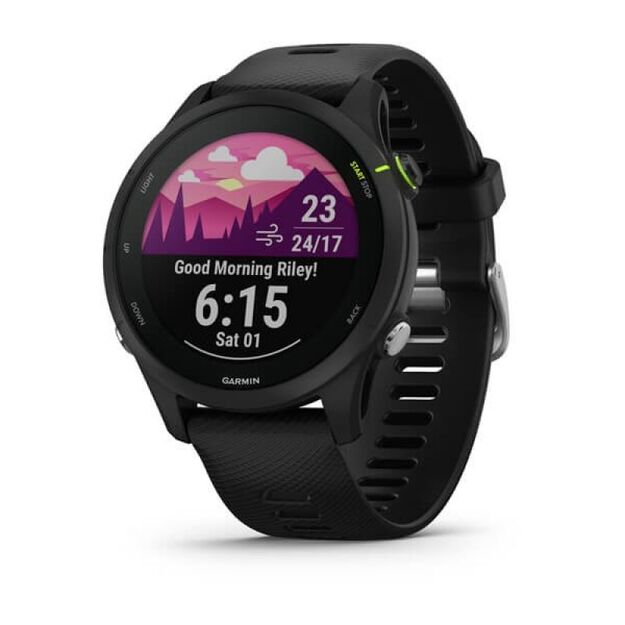 Garmin Forerunner 255 Music Black Sports laikrodis
