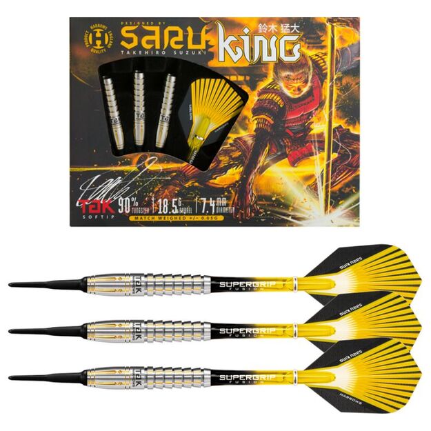 Harrows Saru King 90% Softip – 90 % volframo smiginiai 2