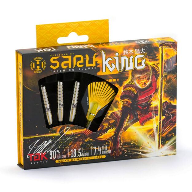 Harrows Saru King 90% Softip – 90 % volframo smiginiai 7
