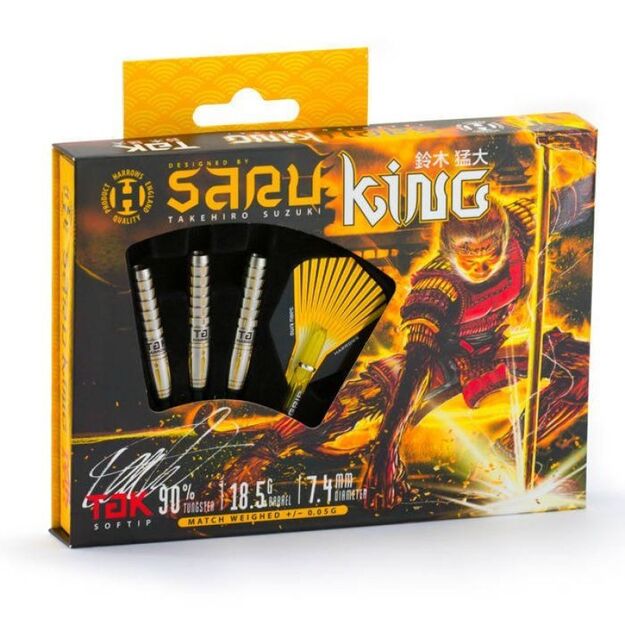 Harrows Saru King 90% Softip – 90 % volframo smiginiai