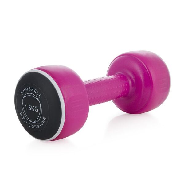 Dumbbell Body Sculpture SMART 2x1,5 kg BW 108 pink 5