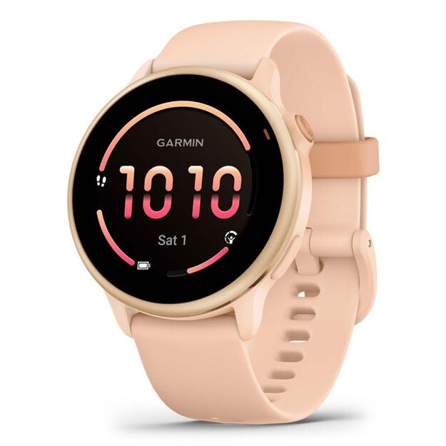 Garmin Vivoactive 6 Pink Dawn  išmanusis laikrodis