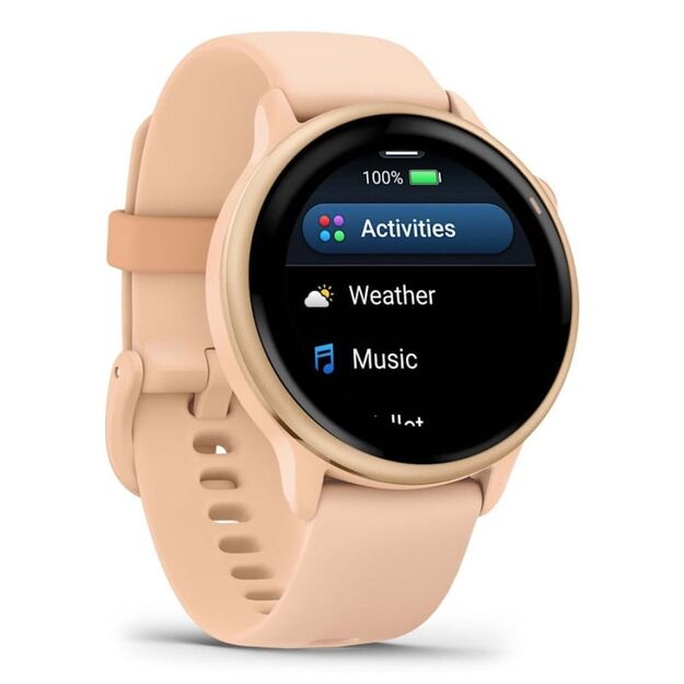 Garmin Vivoactive 6 Pink Dawn  išmanusis laikrodis 2