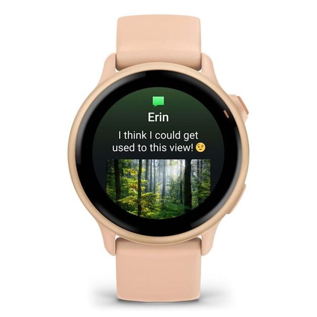 Garmin Vivoactive 6 Pink Dawn  išmanusis laikrodis 1