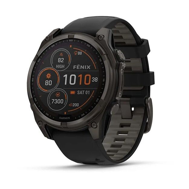 Garmin Fenix 8 Solar Sapphire Titanium sportinis GPS laikrodis  4