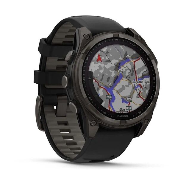 Garmin Fenix 8 Solar Sapphire Titanium sportinis GPS laikrodis  6