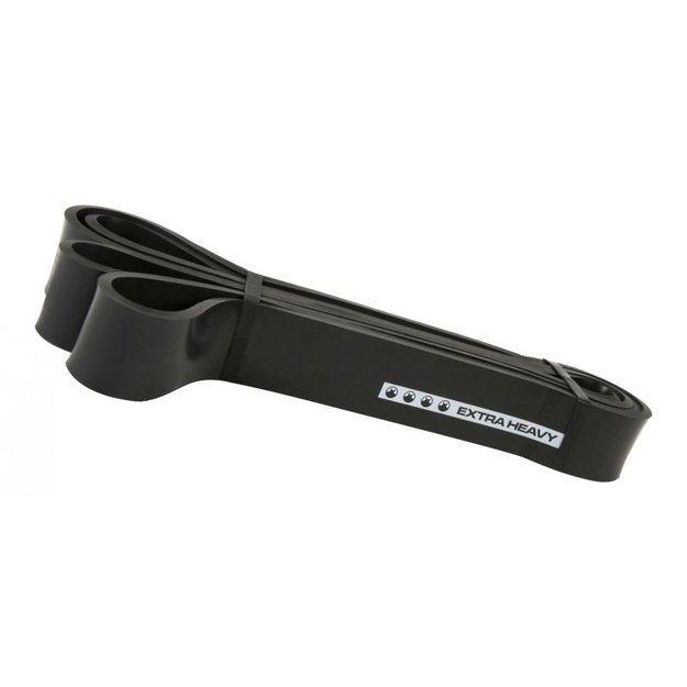 Power Band guminė pasipriešinimo juosta, juoda, stipri