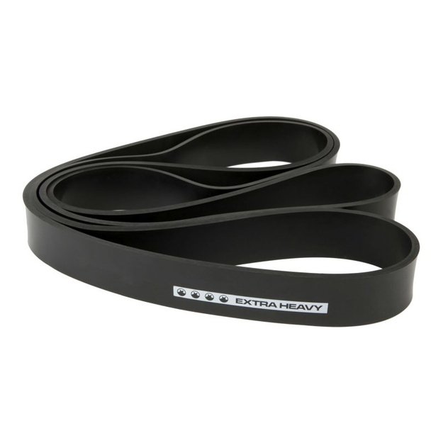 Power Band guminė pasipriešinimo juosta, juoda, stipri
