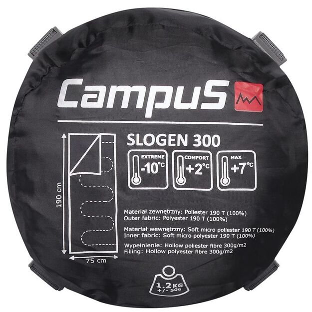 Campus Slogen 300 Right miegmaišis  CUP701123200 3