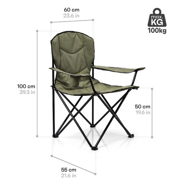 Meteor Hiker 16525 sulankstoma kėdė