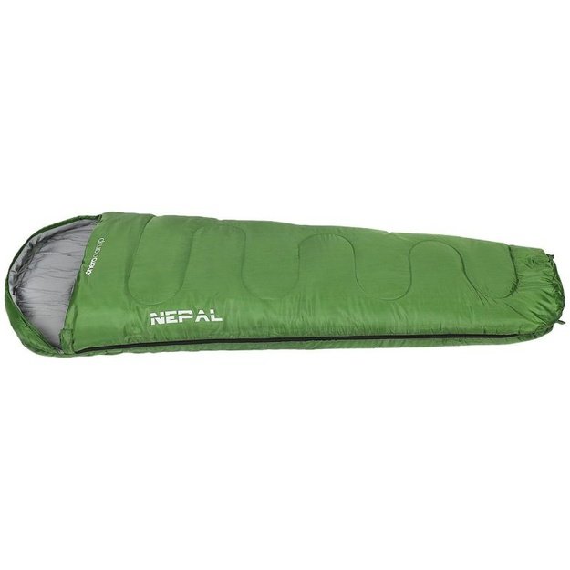 ENERO CAMP NEPAL turistinis miegmaišis 210 × 80/50 cm žalias