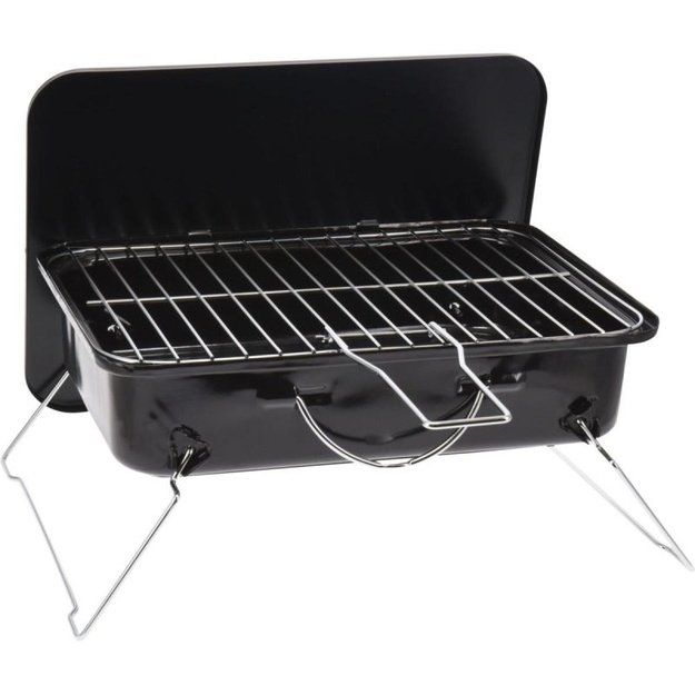 Turistinis grilis BBQ Line Ranger 35 x 25,5 cm juodas