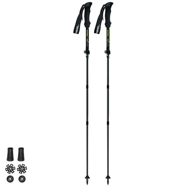Sulankstomos trekingo lazdos GABEL XTR Carbon EF