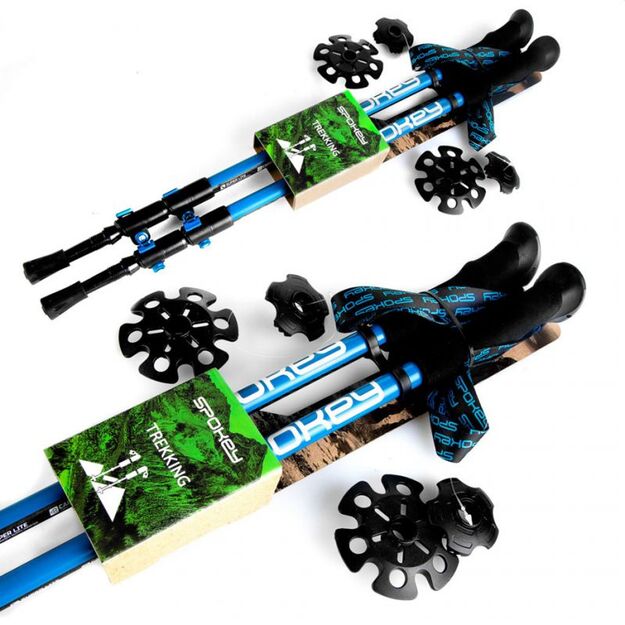 Žygių lazdos Spokey Carbon  7