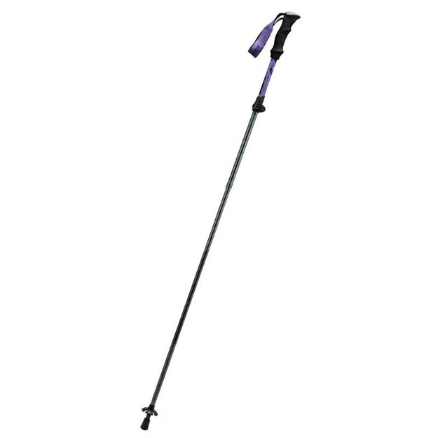 Qunature šiaurietiško ėjimo trekingo lazda, 110–130 cm, violetinė