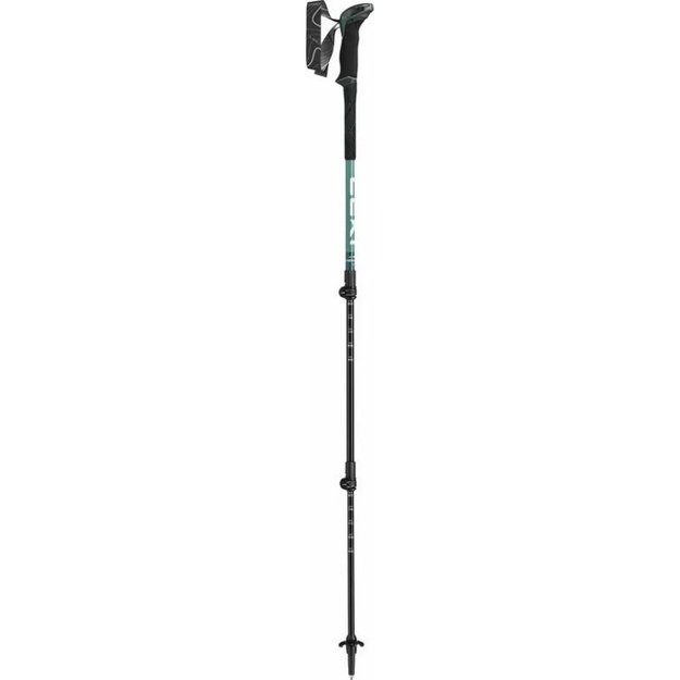 LEKI Makalu Lite trekingo lazdos, 100–135 cm, žalios ir baltos