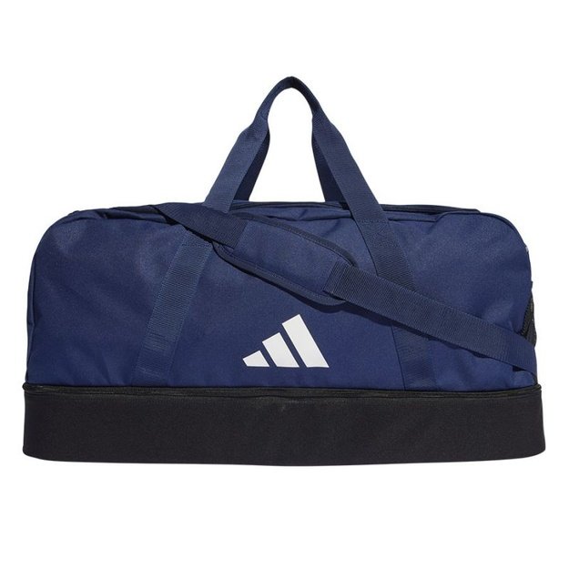 Adidas Tiro sportinis krepšys su apatiniu skyriumi, L, 51,5 l, tamsiai mėlynas